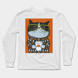 Sweater Weather Kitty 4 Long Sleeve T-Shirt